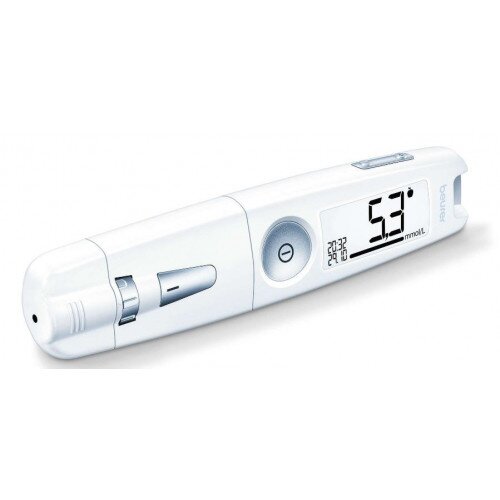 Beurer GL 50 mmol/L Blood Glucose Monitor - Pure White