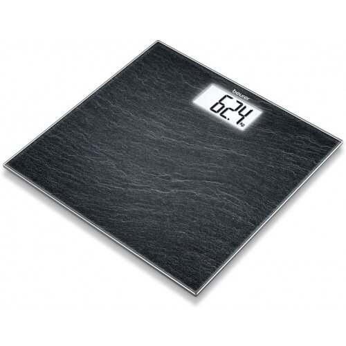 Beurer GS 203 Glass Bathroom Scale - Slate