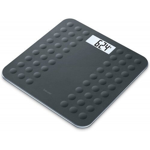 Beurer GS 300 Glass Bathroom Scale - Black