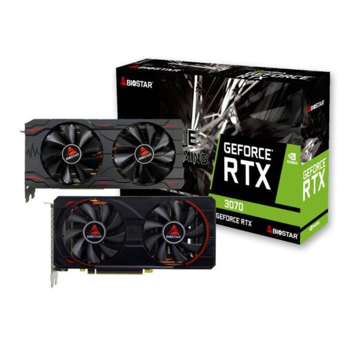 BIOSTAR NVDIA GeForce RTX 3070 VN3706RM82 Graphics Card