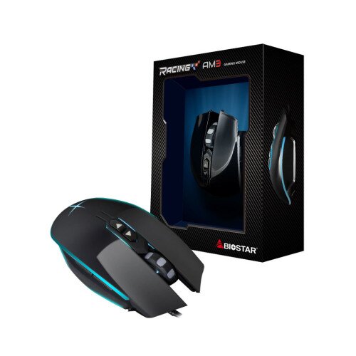 BIOSTAR Racing AM3 Wired Gaming Mouse