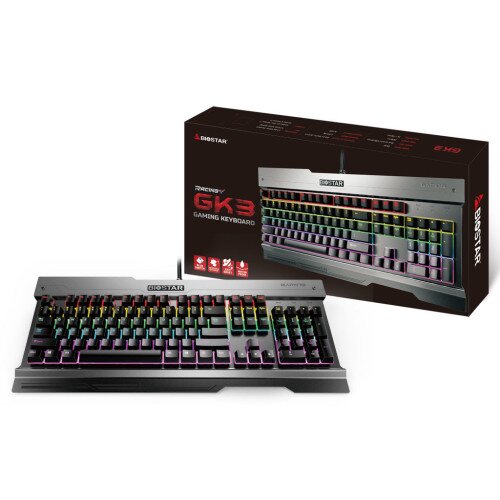 BIOSTAR Racing GK3 Wired Gaming Keyboard