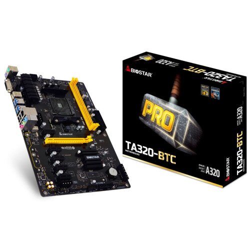BIOSTAR TA320-BTC Mining Motherboard
