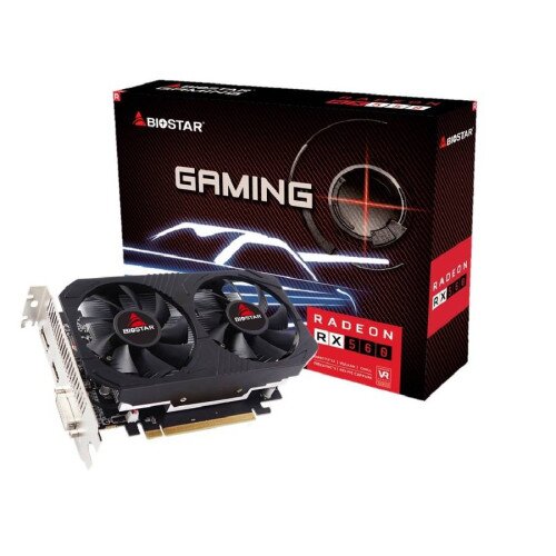 BIOSTAR AMD Radeon RX560 2GB Graphics Card