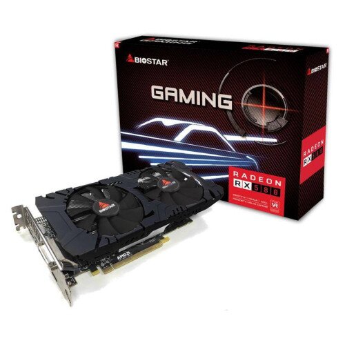 BIOSTAR AMD Radeon RX580 4GB GDDR5 Graphics Card