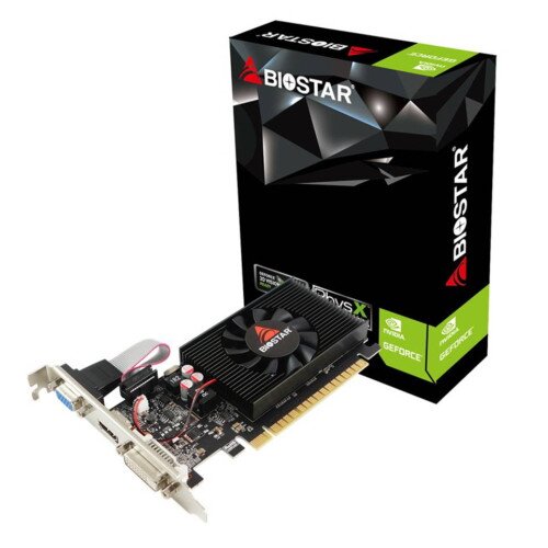 BIOSTAR NVIDIA GeForce GT710 1GB Graphics Cards