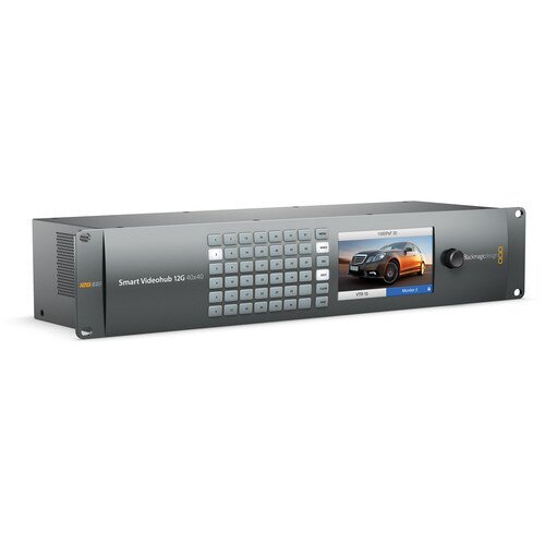 Blackmagic Design Smart Videohub 12G 40 x 40 Switcher