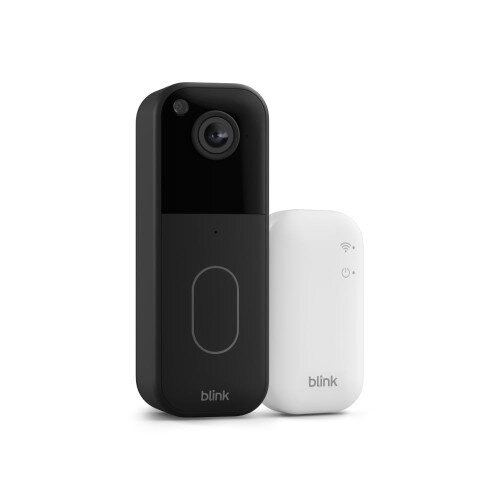 Blink Video Doorbell 2nd Gen with Sync Module Core - Black