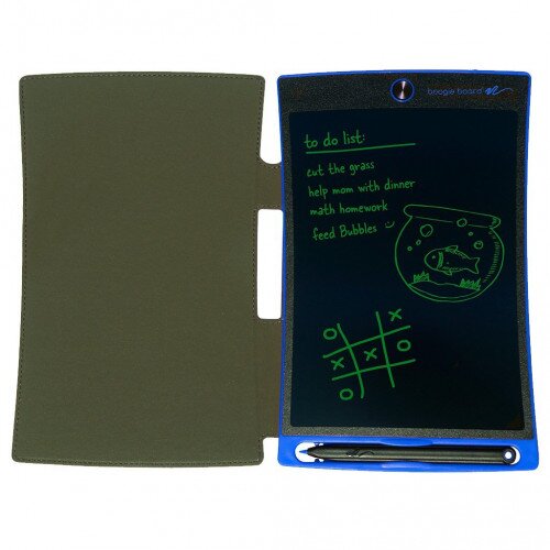 Boogie Board Jot Reusable Writing Tablet - Blue with Folio