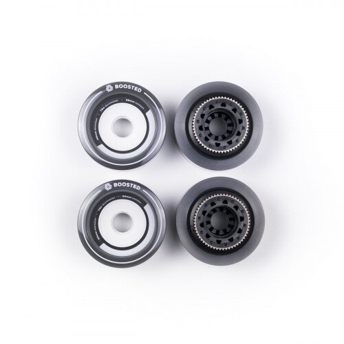 Boosted Stratus Wheels 85mm - Grey - Full Wheel Set