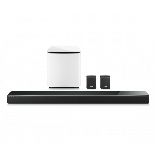 Bose SoundTouch 300 Soundbar + Bass Module + Surround Package - White