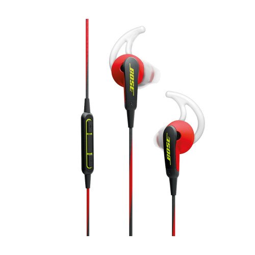 Bose SoundSport In-Ear Headphones - Apple Devices - Power Red