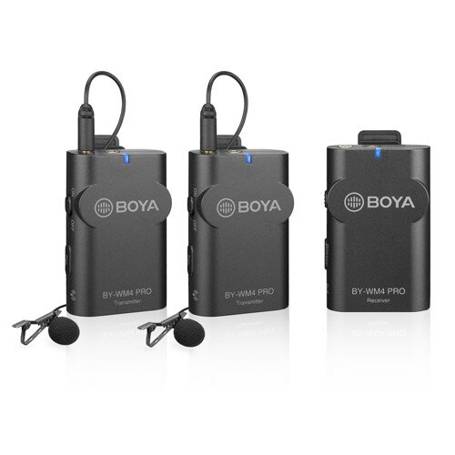 BOYA BY-WM4 PRO-K2 Dual-Channel Digital Wireless Microphone
