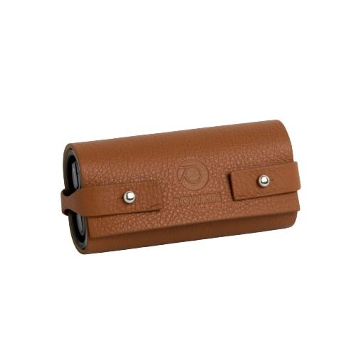 Rowkin Bit Charge Touch Leather Case - Bruciato (Tan)
