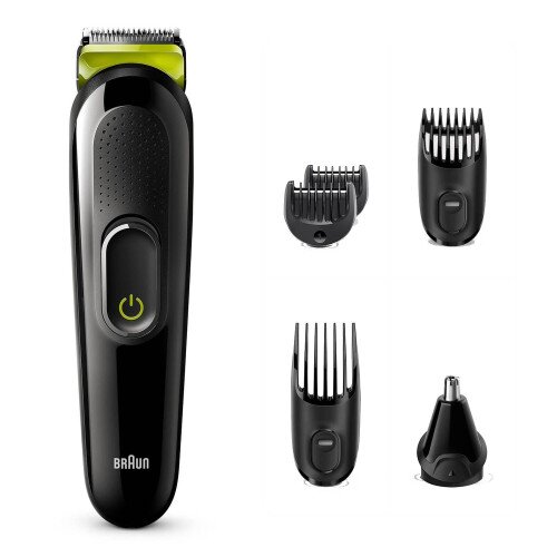 Braun 6-in-1 Styling Kit with 5 Attachments - Volt Green