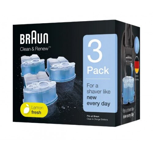 Braun Clean & Renew Cartridge 3 Pack