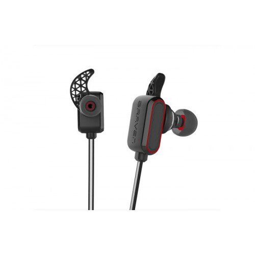 ZAGG Braven Flye Sport Reflect In-Ear Wireless Headphones - Gray / Red