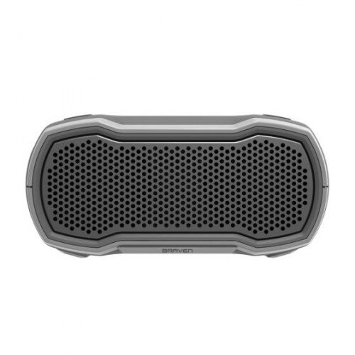ZAGG Braven Ready Solo Portable Bluetooth Speaker - Gray / Gray / Orange