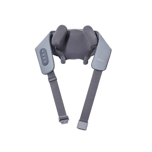 Breo N5 Mini Shiatsu Massagers for Neck And Shoulder With Heat - Gray