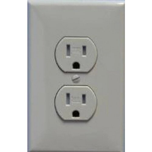 Bush Baby 4k WiFi Electrical Outlet Hidden Camera - Beige