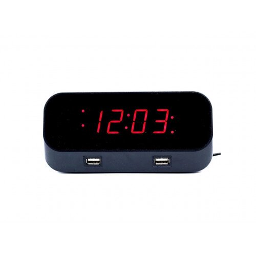 Bush Baby Alarm Clock WiFi HD Hidden Camera