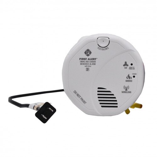 Mini Gadgets Dual WiFi Wired Smoke Detector Camera with Night Vision