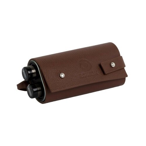 Rowkin Bit Charge Touch Leather Case - Brandy (Dark Brown)
