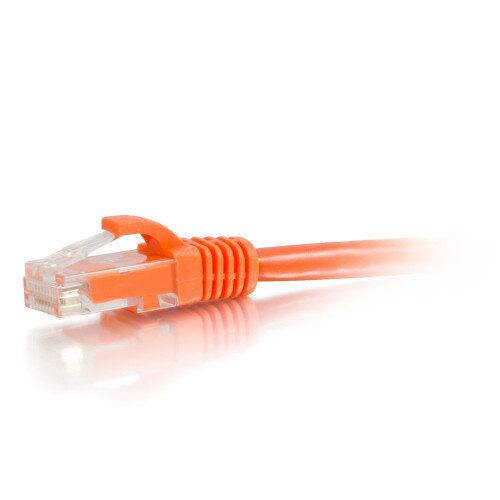 C2G Cat6a Snagless Unshielded (UTP) Ethernet Network Patch Cable - Orange - 15 FT