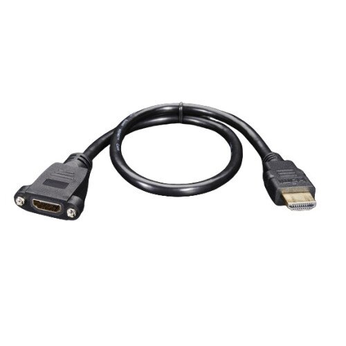 Adafruit Panel Mount HDMI Cable - 40 cm