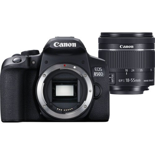 Canon EOS 850D DSLR Camera - EF-S 18-55mm f/4-5.6 IS STM Lens