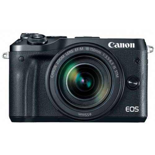 Canon EOS M6 EF-M 18-150mm f/3.5-6.3 IS STM Kit - Black
