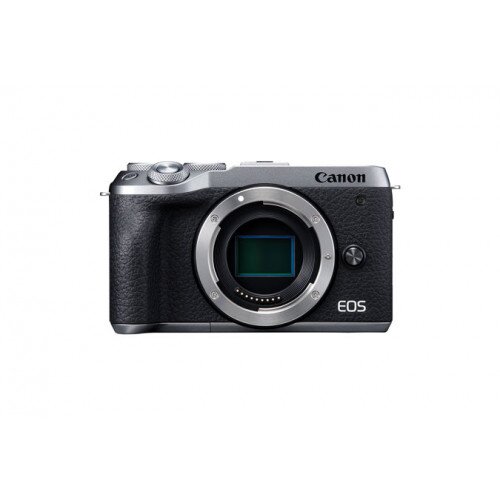 Canon EOS M6 Mark II Body Mirrorless Camera - Silver