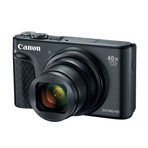 Canon PowerShot SX740 HS Digital Camera - Black