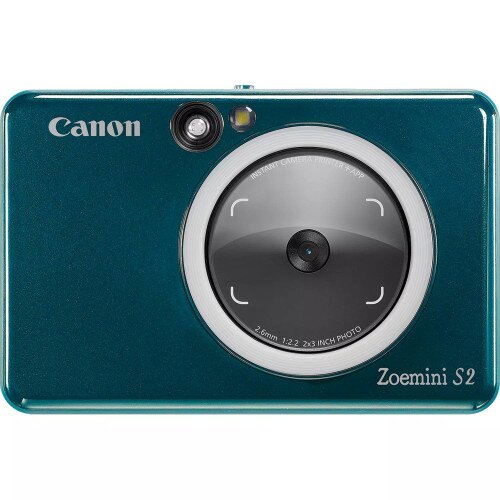 Canon Zoemini S2 Instant Camera Colour Photo Printer - Teal