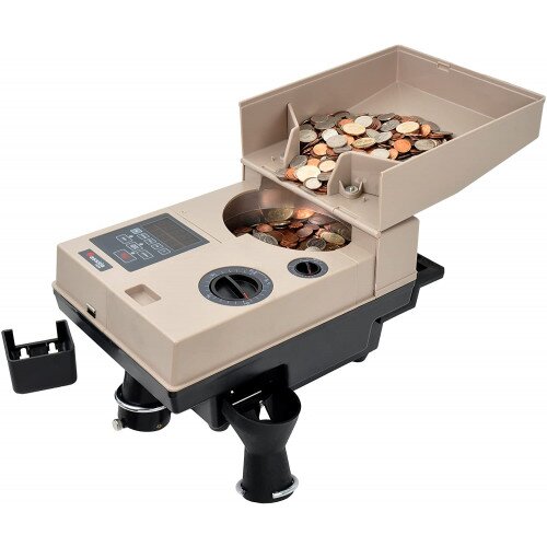 Cassida C500 Portable Heavy-Duty Coin Counter/Off-Sorter