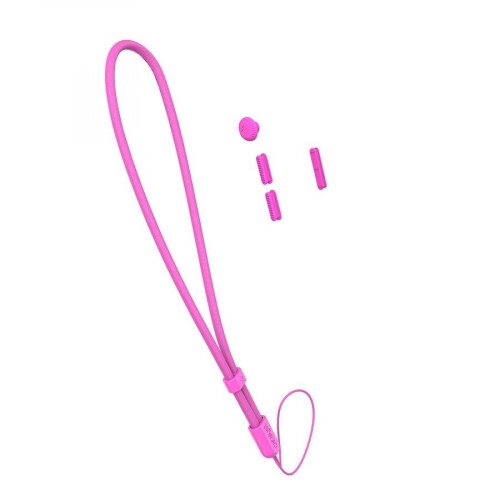 Catalyst Essential Bundle Lanyards & Buttons - Neon Pink