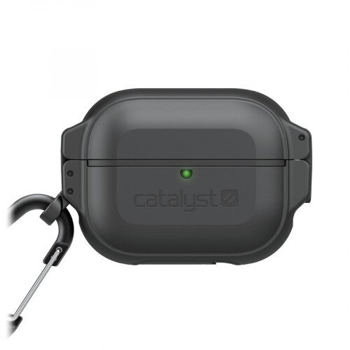 Catalyst AirPods Pro (Gen 2/1) - 100M Waterproof Total Protection Case + Carabiner - Stealth Black