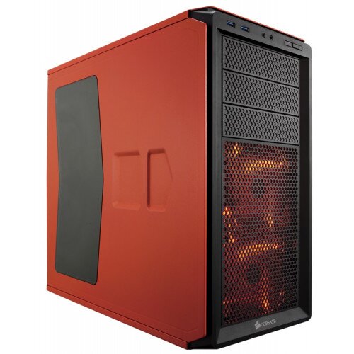 Corsair Graphite Series 230T Windowed Compact Mid-Tower Case - Rebel Orange