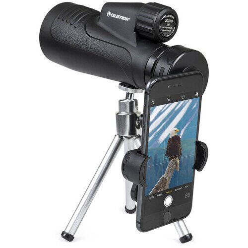 Celestron 20X50mm Outland X Monocular with Tripod, Smartphone Adapter
