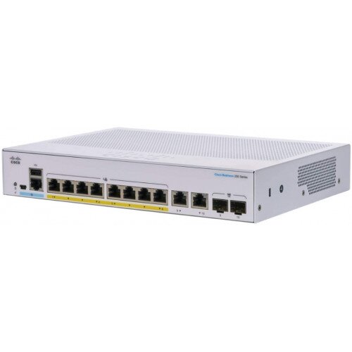 Cisco Business 250-8PP-E-2G Smart Switch