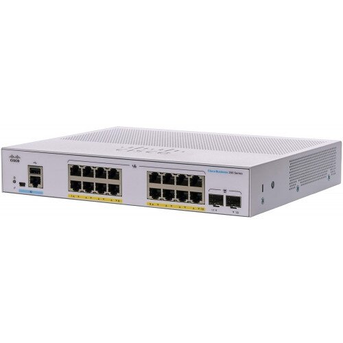Cisco Business 350-16P-E-2G Managed Switch