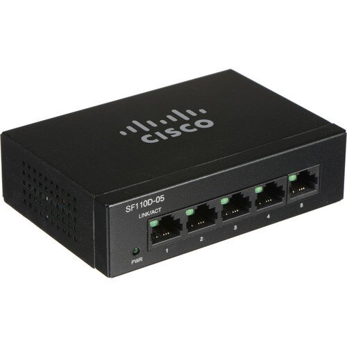 Cisco SF100D-05 5-Port Desktop 10/100 Switch