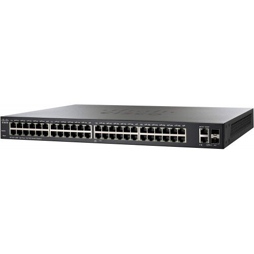 Cisco SF220-48P 48-Port 10/100 PoE Smart Switch