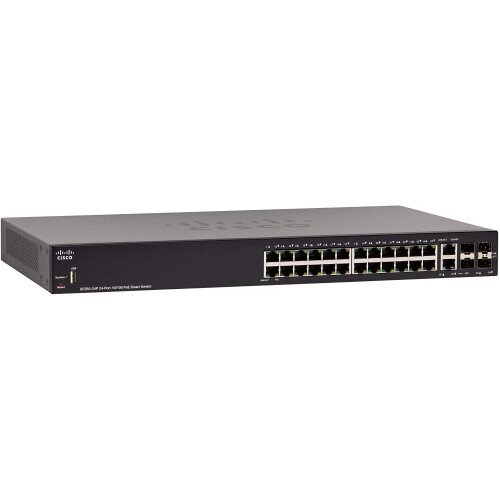 Cisco SF250-24P 24-Port 10/100 PoE Smart Switch