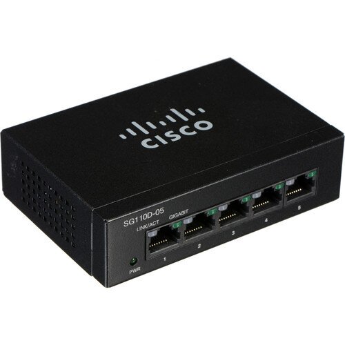 Cisco SG110D-05 5-Port Gigabit Desktop Switch