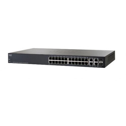Cisco SG300-28PP 28-Port Gigabit PoE+ Managed Switch