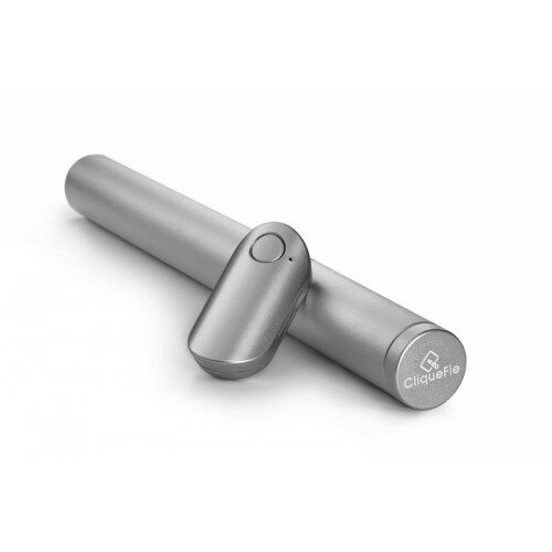 Cliquefie Glitter Selfie Stick - Silver