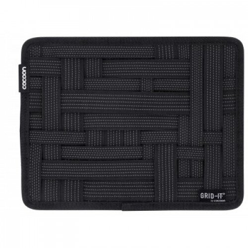 Cocoon Grid-It Organizer Small 7.25" x 9.25" iPad Case Accessory - Black