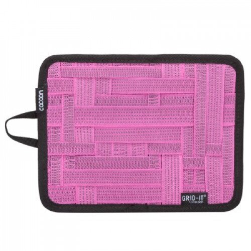 Cocoon Grid-It Organizer Small 7.25" x 9.25" iPad Case Accessory - Pink