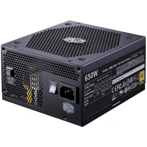 Cooler Master 80 Plus V650 Gold Power Supply - 650 Watt